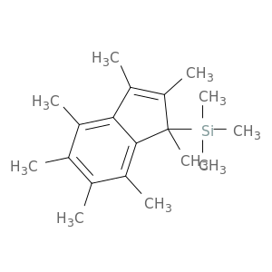 Silane, (1,2,3,4,5,6,7-heptamethyl-1H-inden-1-yl)trimethyl-