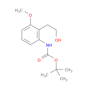 tert-butyl 2-(2-hydroxyethyl)-3-methoxyphenylcarbamate