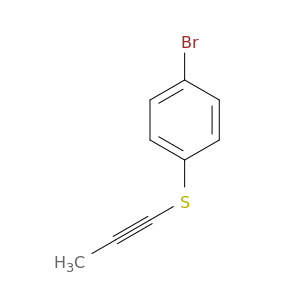 1-Bromo-4-(prop-1-yn-1-ylsulfanyl)benzene