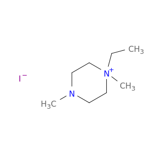 Piperazinium, 1-ethyl-1,4-dimethyl-, iodide