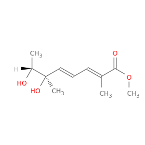 methyl (2E,4E,6R,7R)-6,7-dihydroxy-2,6-dimethyl-octa-2,4-dienoate