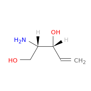 4-Pentene-1,3-diol, 2-amino-, (2S,3R)-