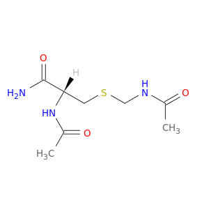 Propanamide, 2-(acetylamino)-3-[[(acetylamino)methyl]thio]-, (R)-