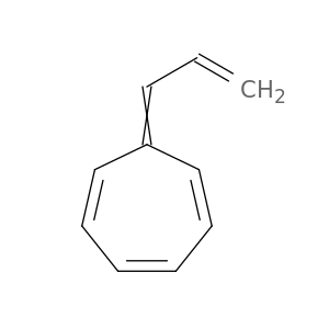 1,3,5-Cycloheptatriene, 7-(2-propenylidene)-