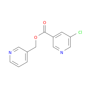 3-Pyridinecarboxylicacid, 5-chloro-, 3-pyridinylmethyl ester