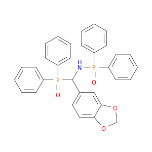 PHOSPHINIC AMIDE, N-[1,3-BENZODIOXOL-5-YL(DIPHENYLPHOSPHINYL)METHYL]-P,P-DIPHENYL-