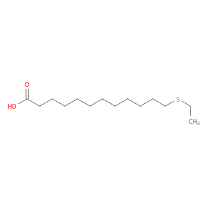Dodecanoic acid, 12-(ethylthio)-