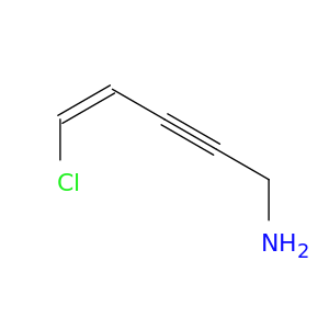4-Penten-2-yn-1-amine, 5-chloro-, (4Z)-