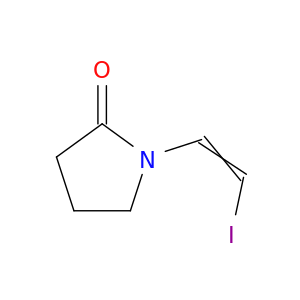 1-(2-Iodoethenyl)pyrrolidin-2-one