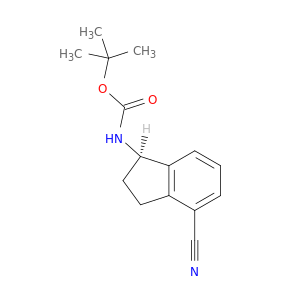 (R)-(4-氰基-2,3-二氢-1H-茚-1-基)氨基甲酸叔丁酯