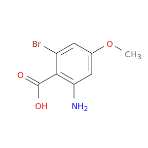2-氨基-6-溴-4-甲氧基苯甲酸