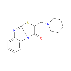 Thiazolo[3,2-a]benzimidazol-3(2H)-one,2-(1-piperidinylmethyl)-