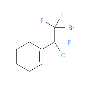 1-(2-溴-1-氯-1,2,2-三氟乙基)环己-1-烯