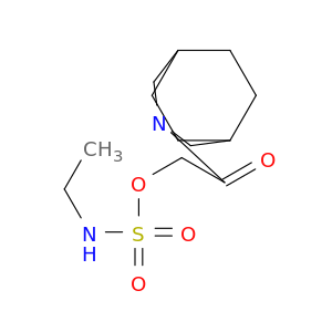 Sulfamic acid, ethyl-, 2-(3-azabicyclo[3.2.2]non-3-yl)-2-oxoethyl ester