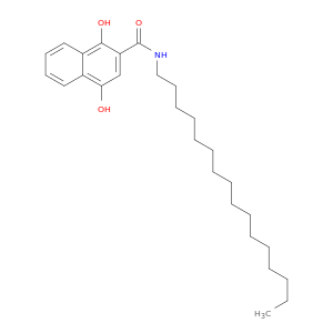 2-Naphthalenecarboxamide, N-hexadecyl-1,4-dihydroxy-