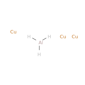 Aluminum, compd. with copper (1:3)