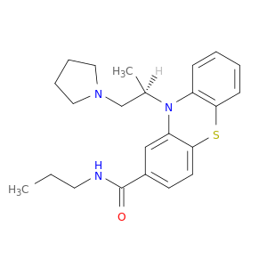 10H-Phenothiazine-2-carboxamide,10-[(1R)-1-methyl-2-(1-pyrrolidinyl)ethyl]-N-propyl-