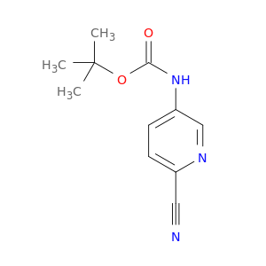 2-(Boc-amino)-5-cyanopyridine, 97%