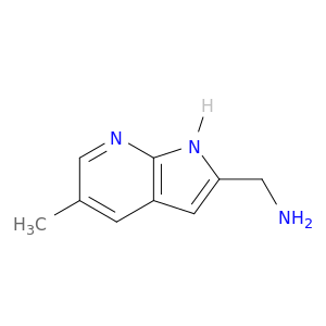 (5-Methyl-1H-pyrrolo[2,3-b]pyridin-2-yl)methanamine