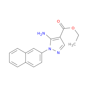 Ethyl 5-Amino-1-(naphthalen-2-yl)-1H-pyrazole-4-carboxylate