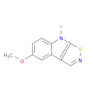 8H-Isothiazolo[5,4-b]indole, 5-methoxy-