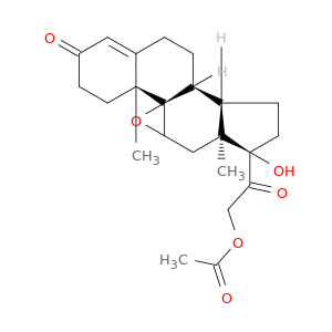 21-乙酰氧基-9Β,11Β-环氧-17Α-羟基孕甾-4-烯-3,20-二酮