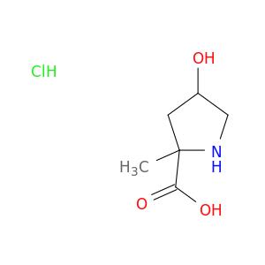 4-Hydroxy-2-methylpyrrolidine-2-carboxylic acid hydrochloride