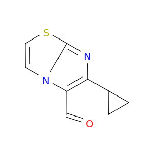 6-cyclopropylimidazo[2,1-b][1,3]thiazole-5-carbaldehyde