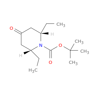 (2R,6S)-2,6-二乙基-4-氧代哌啶-1-甲酸叔丁酯