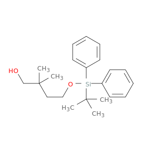 4-((叔-丁基二苯基甲硅烷基)氧代)-2,2-二甲基丁烷-1-醇