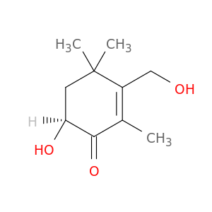 2-Cyclohexen-1-one, 6-hydroxy-3-(hydroxymethyl)-2,4,4-trimethyl-, (6S)-