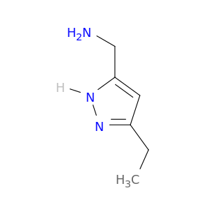 (3-Ethyl-1H-pyrazol-5-yl)methanamine