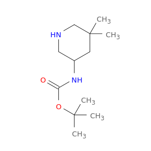 tert-Butyl N-(5,5-dimethylpiperidin-3-yl)carbamate