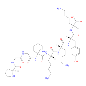 L-Lysine, L-prolylglycylglycyl-L-lysyl-L-lysyl-L-lysyl-L-tyrosyl-