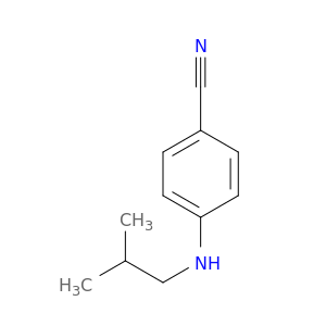 4-[(2-methylpropyl)amino]benzonitrile