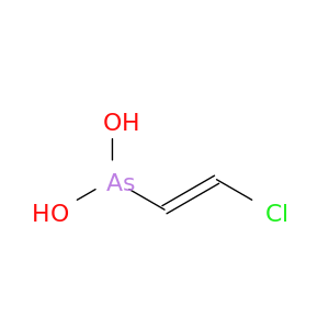 [(E)-2-chloroethenyl]arsonous acid