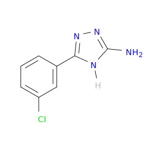 3-(3-chlorophenyl)-1H-1,2,4-triazole-5-ylamine