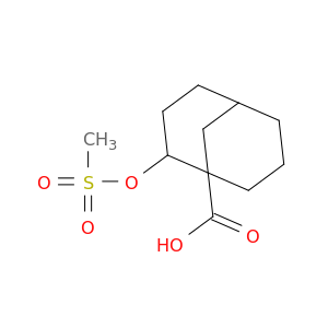 Bicyclo[3.3.1]nonane-1-carboxylicacid, 2-hydroxy-, methanesulfonate, endo- (8CI)