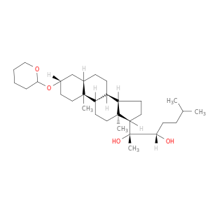 Cholestane-20,22-diol, 3-[(tetrahydro-2H-pyran-2-yl)oxy]-, (3b,5a,22S)-