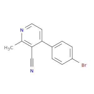 4-(4-Bromophenyl)-2-methylnicotinonitrile