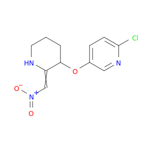 Pyridine, 2-chloro-5-[[2-(nitromethylene)-3-piperidinyl]oxy]-