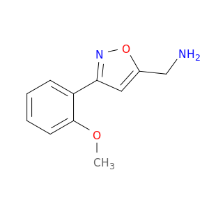 C-[3-(2-METHOXY-PHENYL)-ISOXAZOL-5-YL]-METHYLAMINE