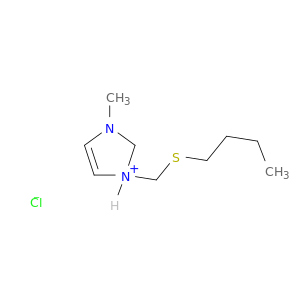 1H-Imidazolium, 1-[(butylthio)methyl]-3-methyl-, chloride