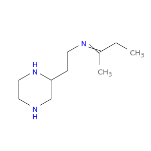 1-Piperazineethanamine,N-(1-methylpropylidene)-