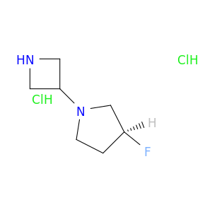 (3S)-1-(氮杂环丁烷-3-基)-3-氟吡咯烷二盐酸盐