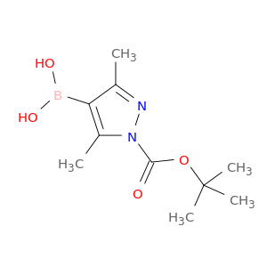 (1-(叔丁氧基羰基)-3,5-二甲基-1H-吡唑-4-基)硼酸