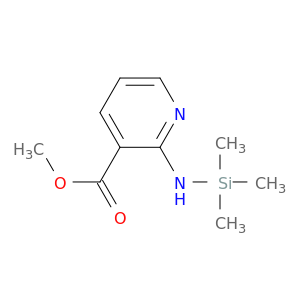 3-Pyridinecarboxylic acid, 2-[(trimethylsilyl)amino]-, methyl ester