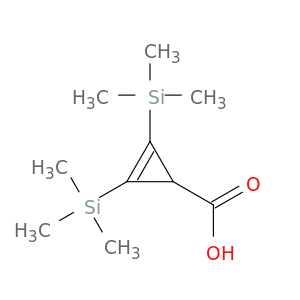 2-Cyclopropene-1-carboxylic acid, 2,3-bis(trimethylsilyl)-
