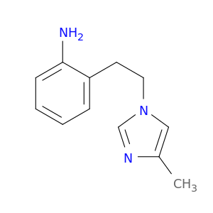 Benzenamine,2-[2-(4-methyl-1H-imidazol-1-yl)ethyl]-