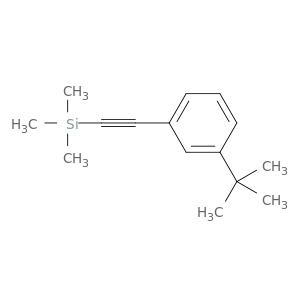 Silane, [[3-(1,1-dimethylethyl)phenyl]ethynyl]trimethyl-